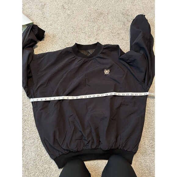 Vintage Roche‎ Windbreaker Jacket Coat Golf Pullover XL Embroidered Reversible - Picture 8 of 9